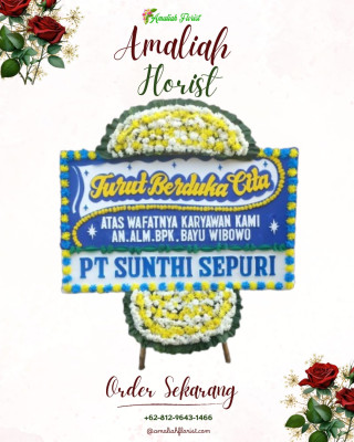 Papan Bunga Duka di Batuputih Bawah